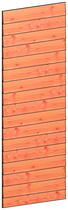 Trendhout | Wandmodule A potdekselplanken | 89x220 cm