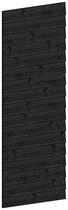 Trendhout | Wandmodule A potdekselplanken zwart | 89x220 cm