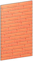 Trendhout | Wandmodule B potdekselplanken | 163x220 cm