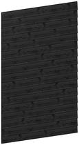 Trendhout | Wandmodule B potdekselplanken zwart | 163x220 cm