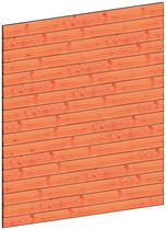 Trendhout | Wandmodule H potdekselplanken | 223x220 cm