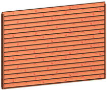 Trendhout | Wandmodule E design stapelprofiel | 340.5x220 cm