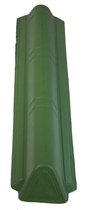 Onduvilla | Nokstuk L/R smal | Groen gevlamd