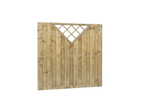 Jumboscherm met v-trellis | 180 x 180