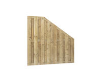 Jumboscherm | Afbouw links | 180 x 180