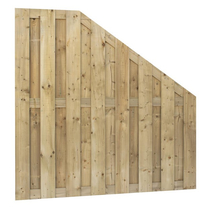 Jumboscherm | Afbouw links | 180 x 180