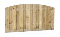 Jumbotoogscherm 15-planks | 180 x 85/100 | Verticaal