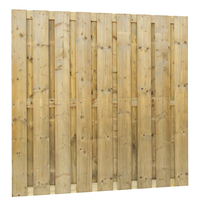 Jumboscherm 17-planks | 180 x 180 | Minder inkijk