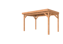 Douglasvision | Buitenverblijf Comfort | 400 x 270 cm | Groen geïmpregneerd