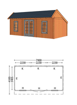 Trendhout | Kapschuur De Stee L 7400 | Combinatie 6