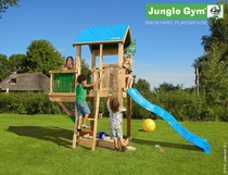 Jungle Gym | Castle + Balcony | DeLuxe | Blauw