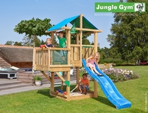 Jungle Gym | Hut + Balcony | DeLuxe | Blauw