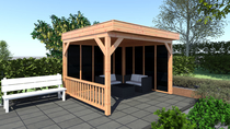 Trendhout | Buitenverblijf Casa 3750 mm | Combinatie 1