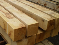 Eiken paal | 250x250 | 200cm