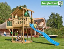 Jungle Gym | Shelter + Balcony | DeLuxe | Blauw