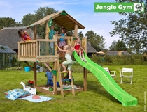 Jungle Gym | Chalet + Balcony | DeLuxe | Blauw