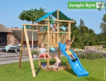 Jungle Gym | Hut + 1-Swing X'tra | DeLuxe | Blauw