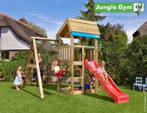 Jungle Gym | Home + 1-Swing X'tra | DeLuxe | Blauw