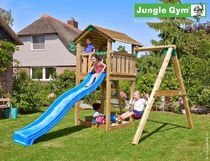 Jungle Gym | Cottage + 1-Swing X'tra | DeLuxe | Blauw