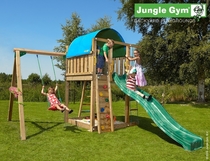 Jungle Gym | Villa + 1-Swing X'tra | DeLuxe | Blauw