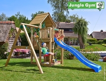 Jungle Gym | Cubby + 1-Swing X'tra | DeLuxe | Blauw