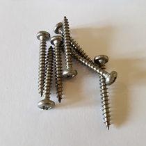 RVS Spaanderplaatschroef | Bolkop | 3.00x16 | 200 stuks