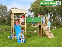 Jungle Gym | Casa + Bridge Module | DeLuxe | Blauw