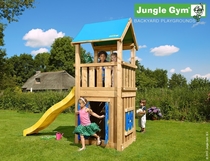 Jungle Gym | Castle + Playhouse 125 | DeLuxe | Blauw