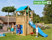 Jungle Gym | Hut + Playhouse 125 | DeLuxe | Blauw