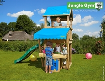 Jungle Gym | Castle + Mini Market Module | DeLuxe | Blauw