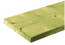 CarpGarant | NE vuren geschaafde plank 28 x 195 | 300 cm