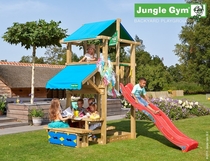 Jungle Gym | Hut + Mini Picnic | DeLuxe | Blauw