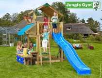 Jungle Gym | Chalet + Mini Picnic | DeLuxe | Blauw