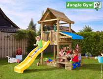 Jungle Gym | House + Mini Picnic | DeLuxe | Blauw