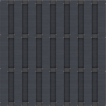 CarpGarant | 6080 | Composiet scherm antraciet | 180 x 180 cm