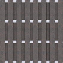 CarpGarant | 6081 | Composiet scherm bruin | 180 x 180 cm