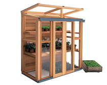 Royal Well | New Cedar Garden incl. achterwand, veiligheidsglas 3mm/1