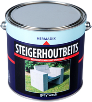 Hermadix | Steigerhouten beits Grey Wash | 2500 ml