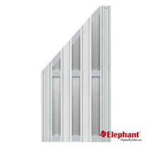 Elephant | Design tuinscherm 90x180/93 cm | Lichtgrijs