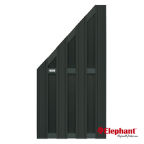 Elephant | Design tuinscherm 90x180/93 cm | Antraciet