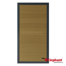 Elephant | Tuinscherm Forte | 90x180 cm | Teak/antraciet