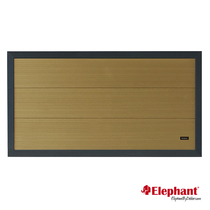 Elephant | Tuinscherm Forte | 180x93 cm | Teak/antraciet