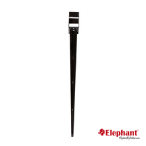 Elephant | Gepunte paalhouder | Antraciet