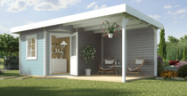 WEKA | Designhuis 213 B | 300 x 600 cm | Grijs