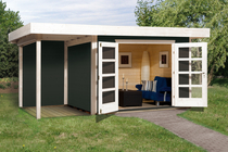 WEKA | Designhuis 126 A | 445 x 300 cm | Antraciet