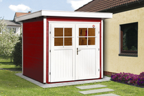 WEKA | Tuinhuis 227 Gr.1 | 205x209 cm | Zweeds rood