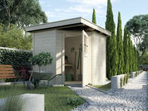 WEKA | Tuinhuis 229 Gr.1 | 205x209 cm