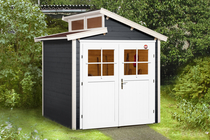 WEKA | Tuinhuis 226 | 205 x 209 cm | Antraciet