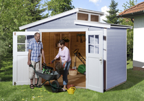 WEKA | Tuinhuis 226 | 295 x 209 cm | Grijs