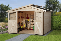 WEKA | Tuinhuis 323 Gr.4 | 299x250 cm
